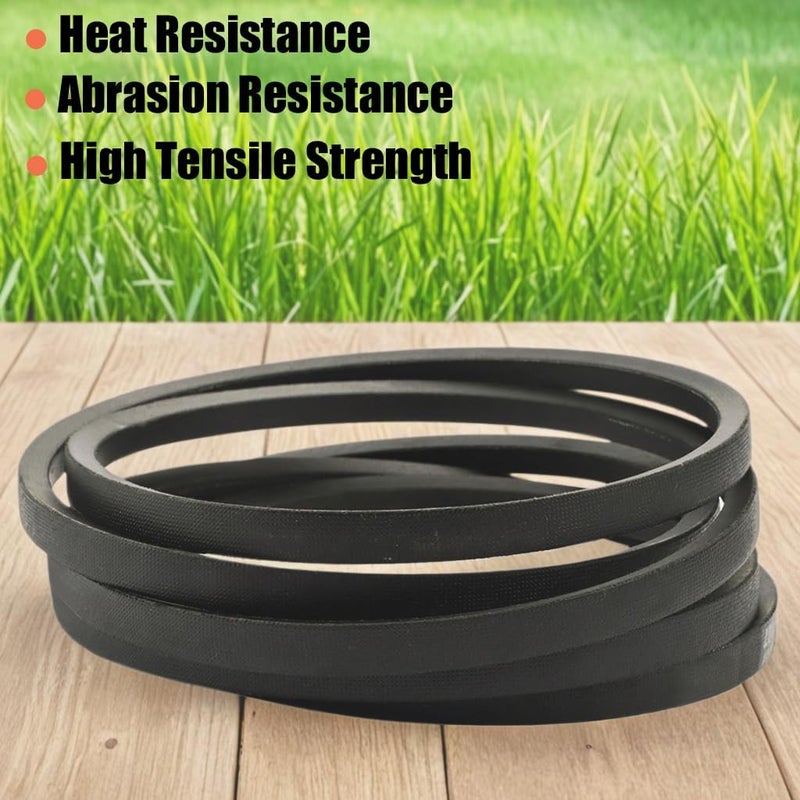 Annolai حزام سطح جزازة 46 بوصة 954-04325 لجزازة MTD Cub Cadet قطع غيار RZT46 RZT46 L46 TZT-L46 RZT-S46 قطع سطح 46 بوصة Cub Cadet Zero Turn 754 04325 954 04325 حزام السطح، 1/2" × 124-1/4" - Image 4